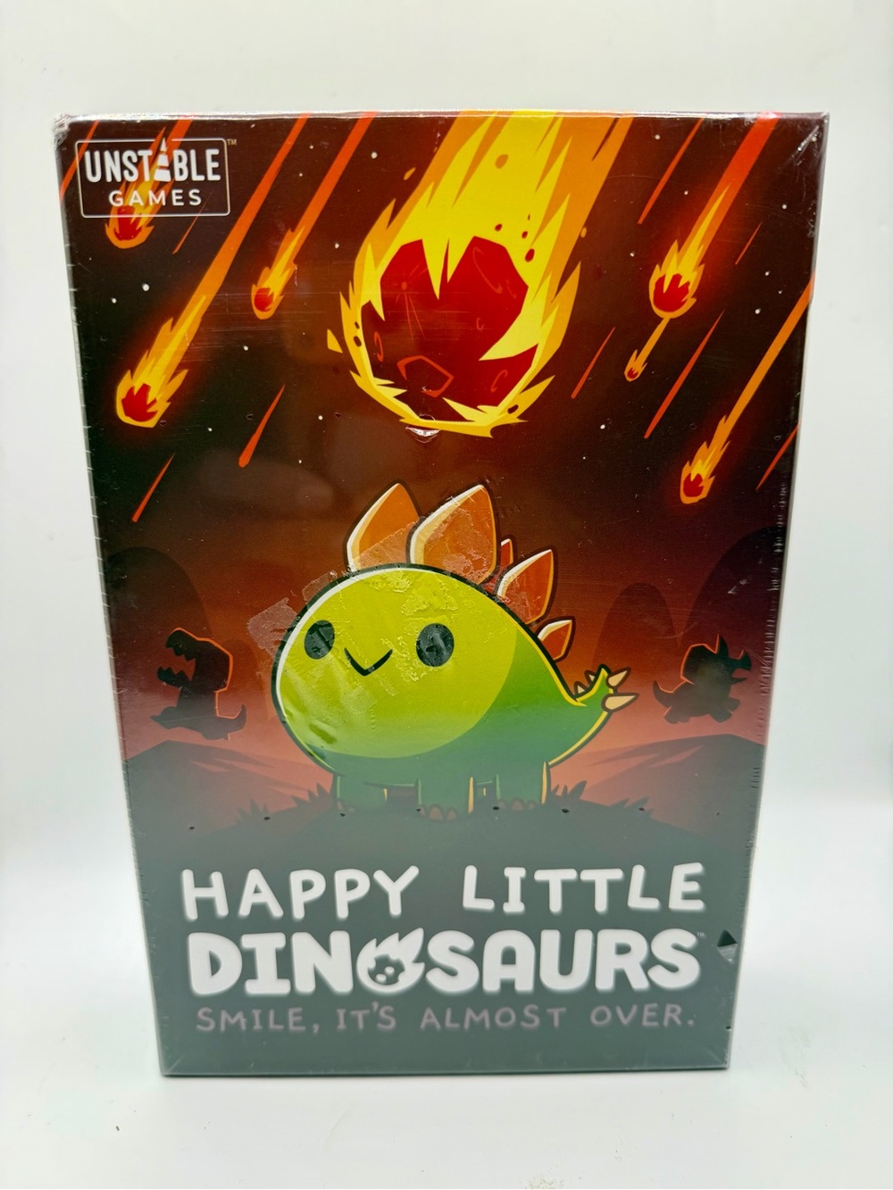 Unstable Games Happy Little Dinosaurs Card Game - Green/Orange